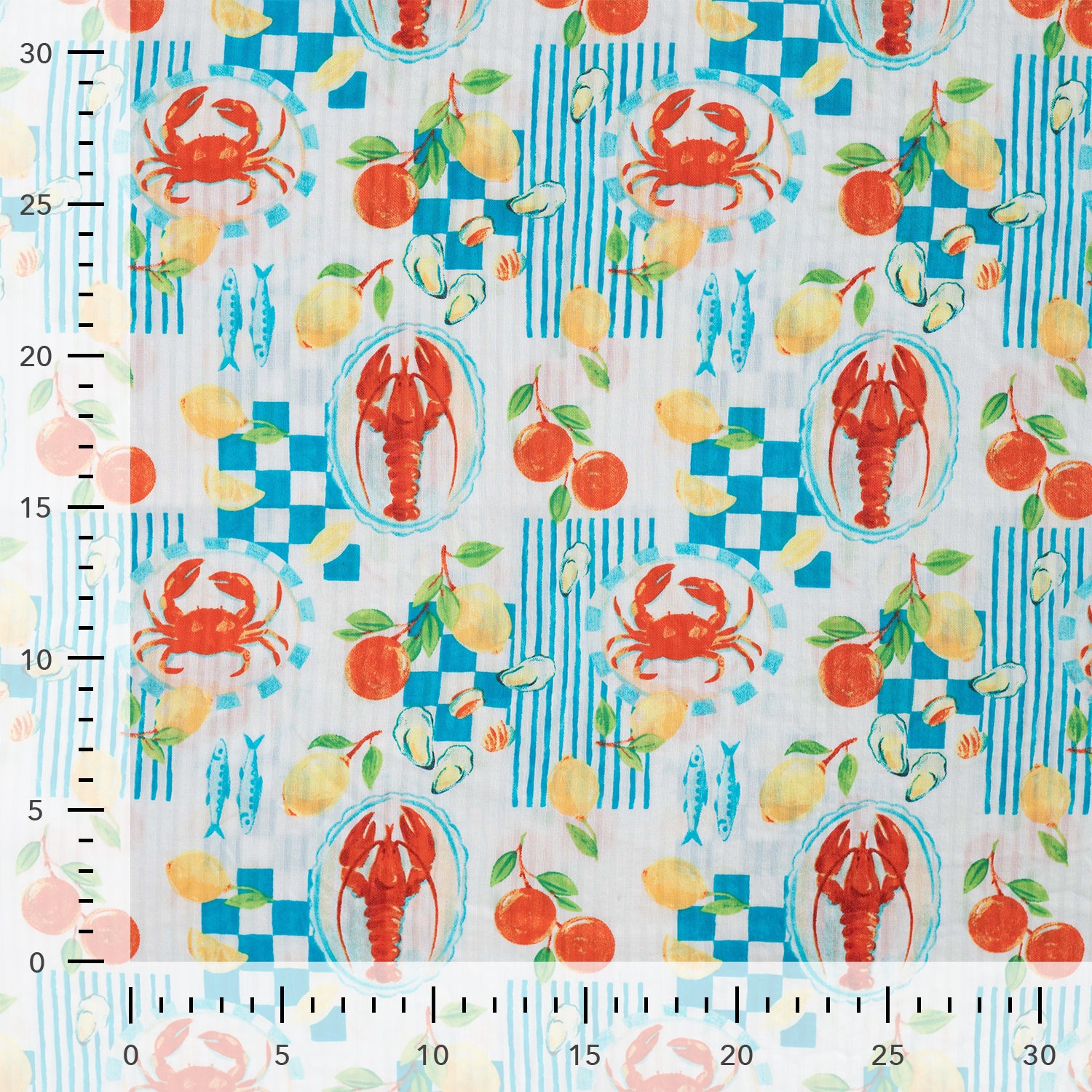 Summer Patchwork Cotton Seersucker Fabric