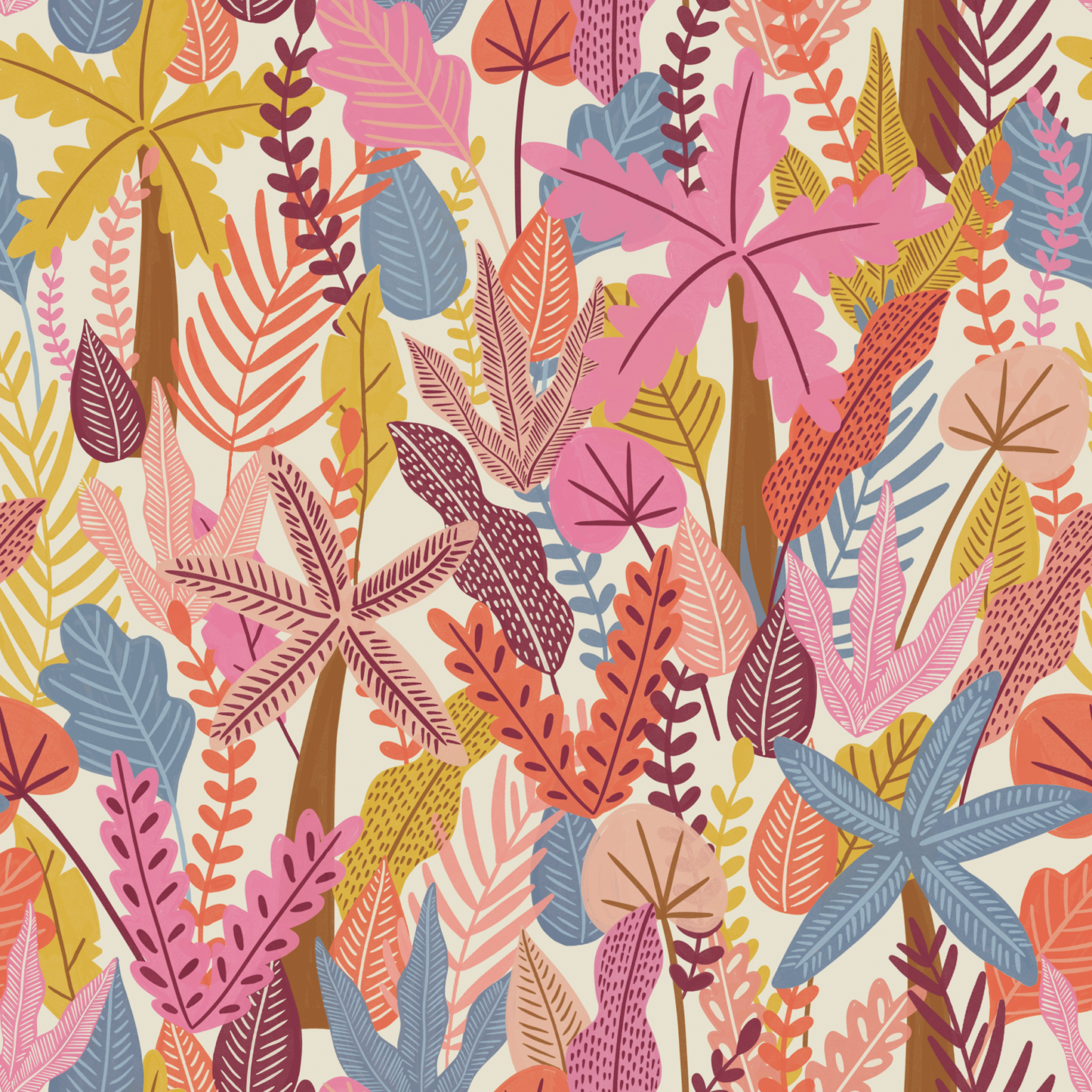Lise Tailor - In The Jungle Viscose Fabric