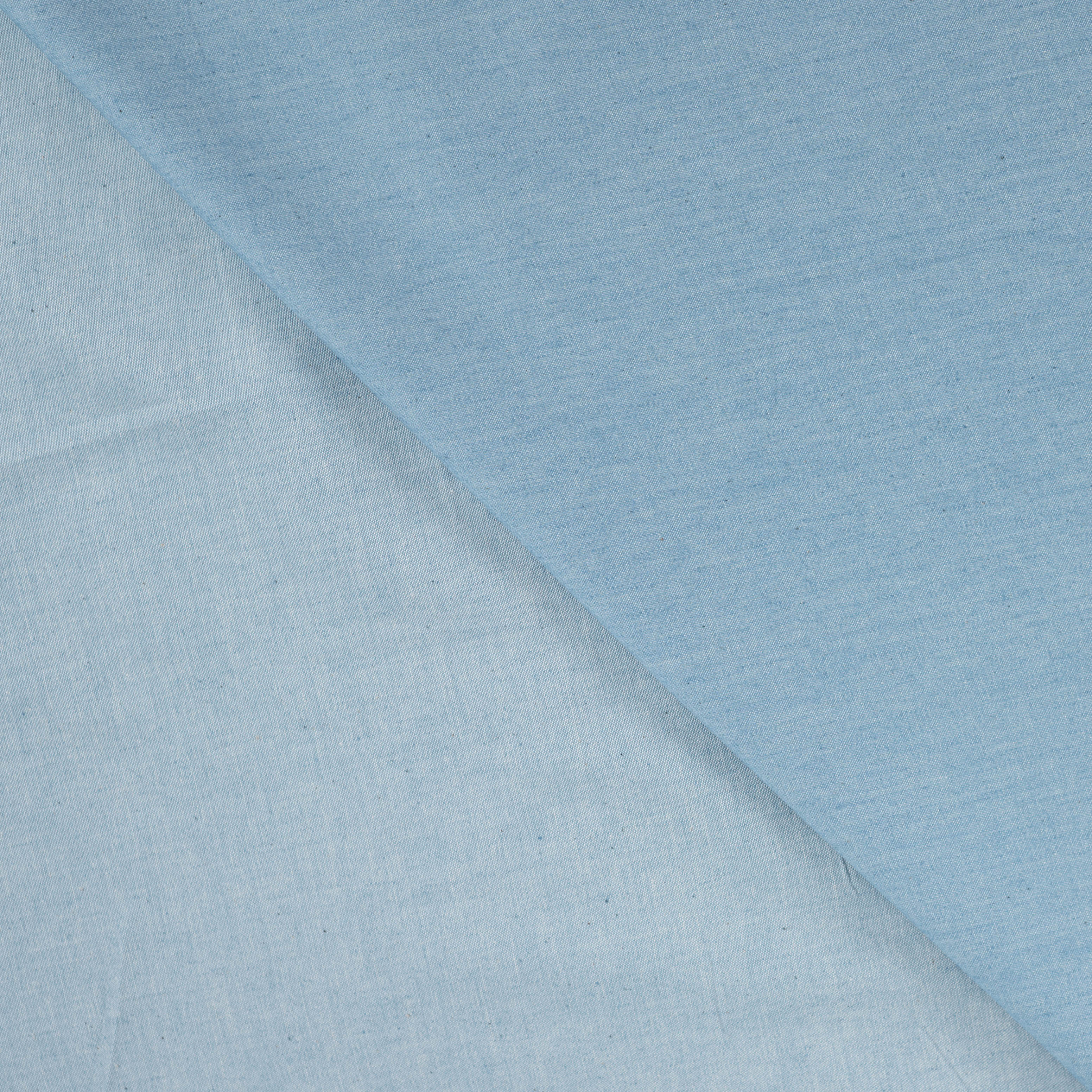 Dusty Blue Lightweight Denim Fabric