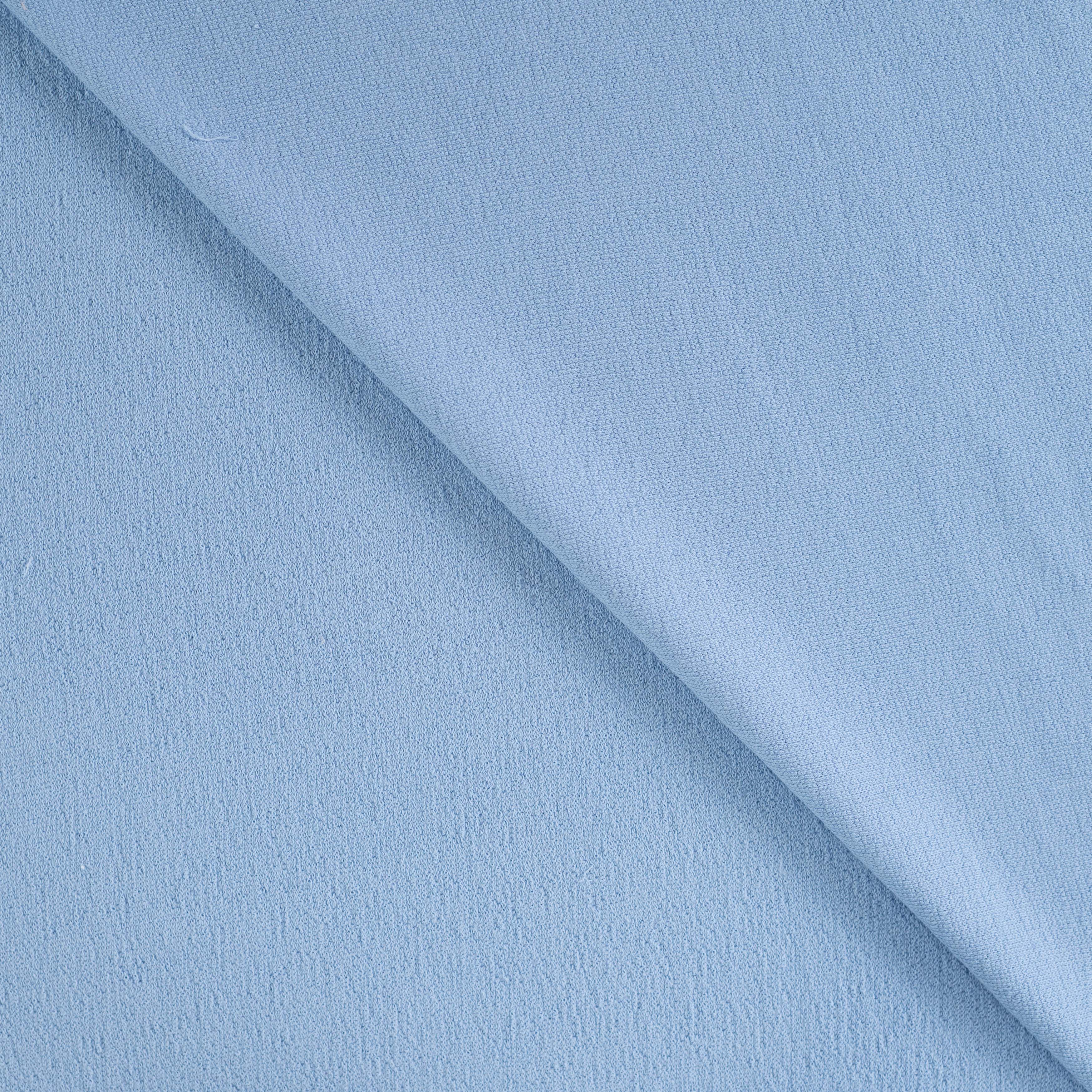 Cotton Towelling Terry Fabric in Dusty Blue