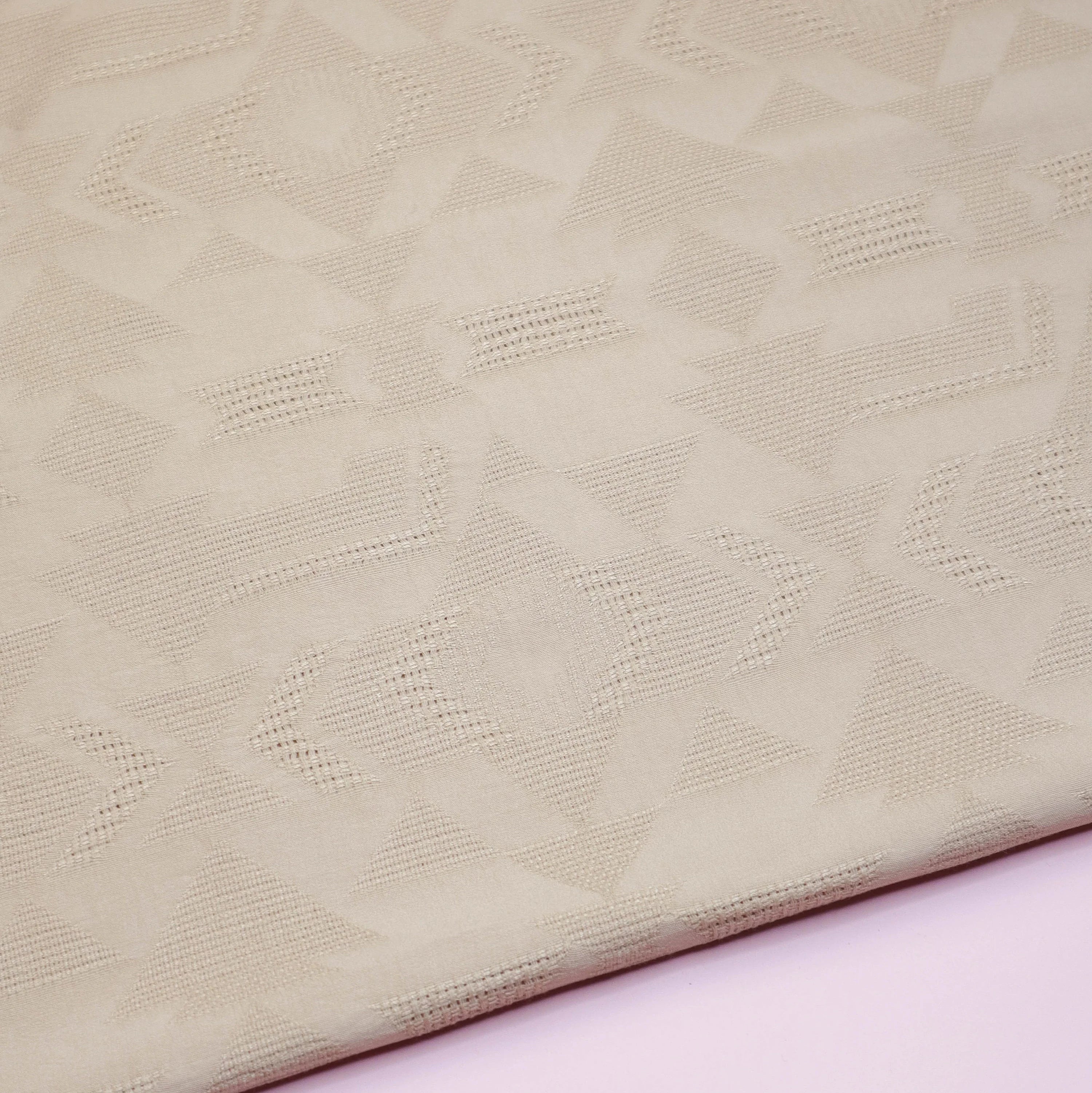 Meet MILK - VITA Jacquard ECOVERO™ Viscose + Cotton in Warm Sand