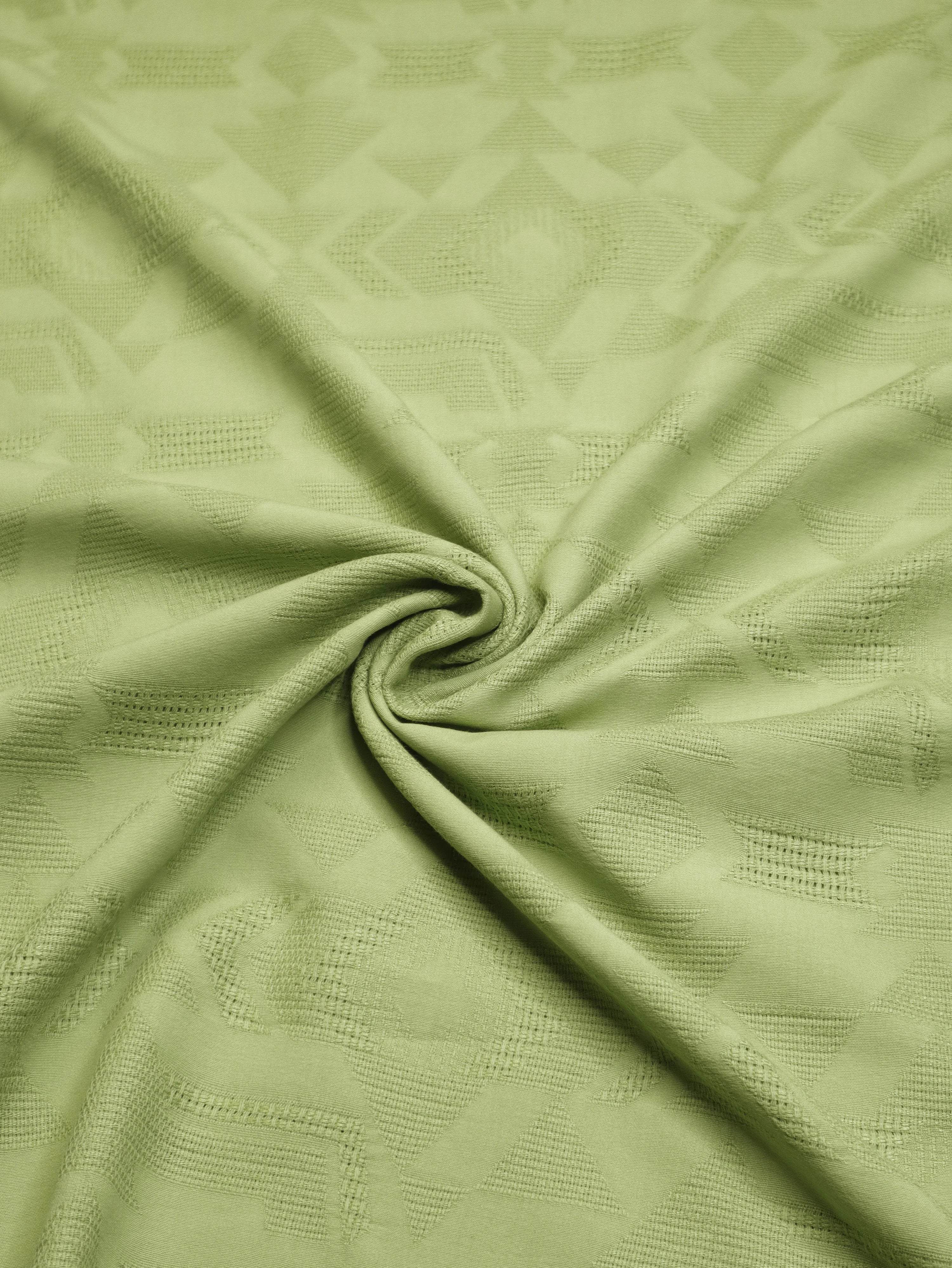 Meet MILK - VITA Jacquard ECOVERO™ Viscose + Cotton in Soft Apple