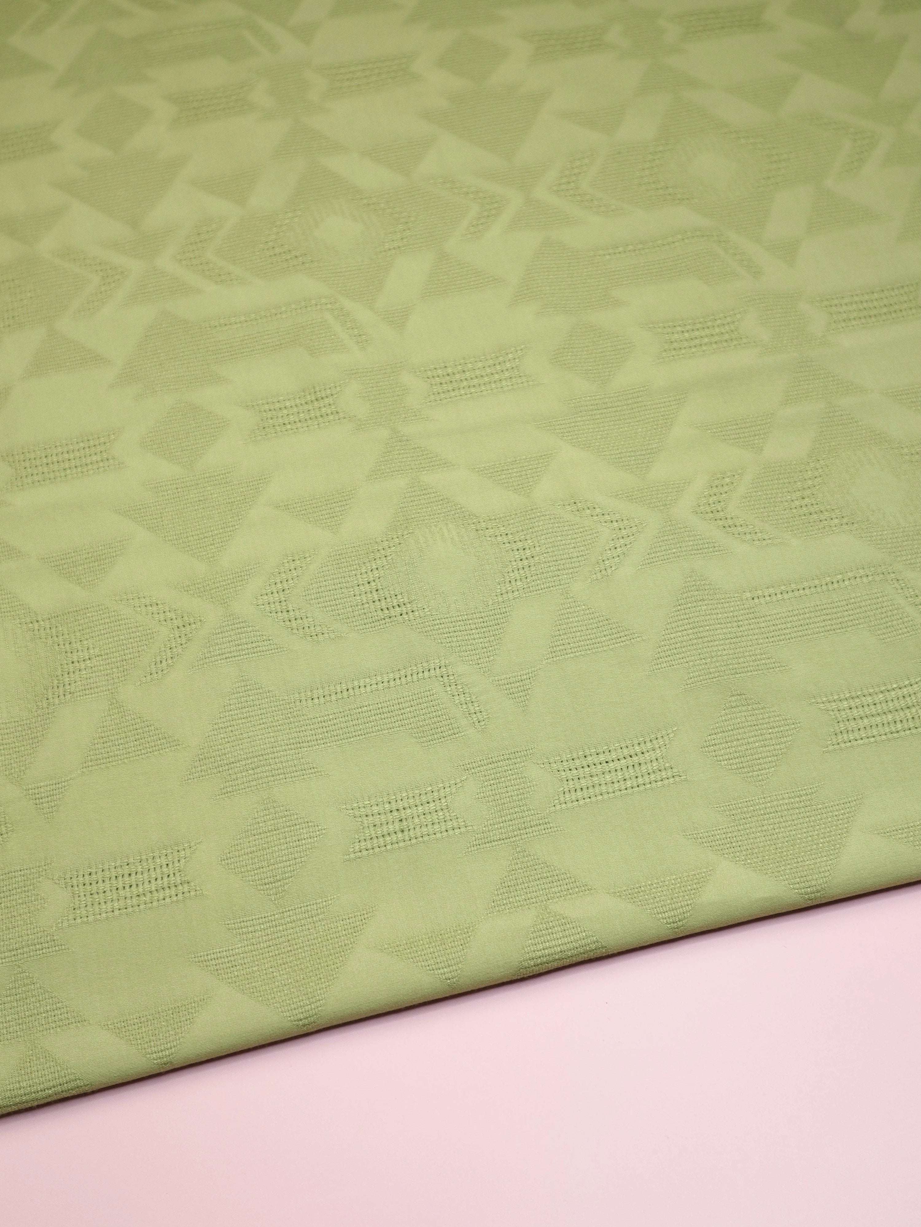 Meet MILK - VITA Jacquard ECOVERO™ Viscose + Cotton in Soft Apple