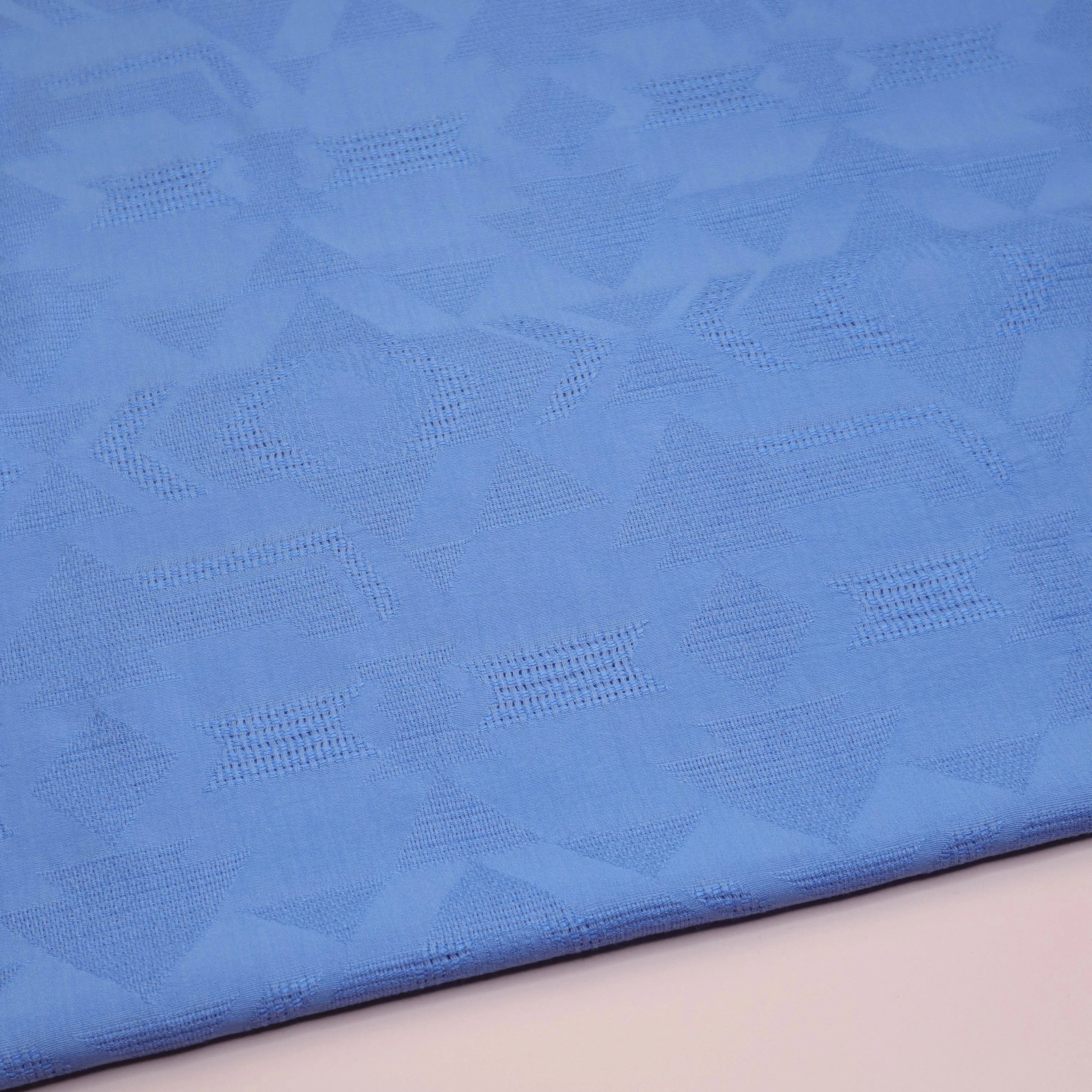 Meet MILK - VITA Jacquard ECOVERO™ Viscose + Cotton in Bright Blue
