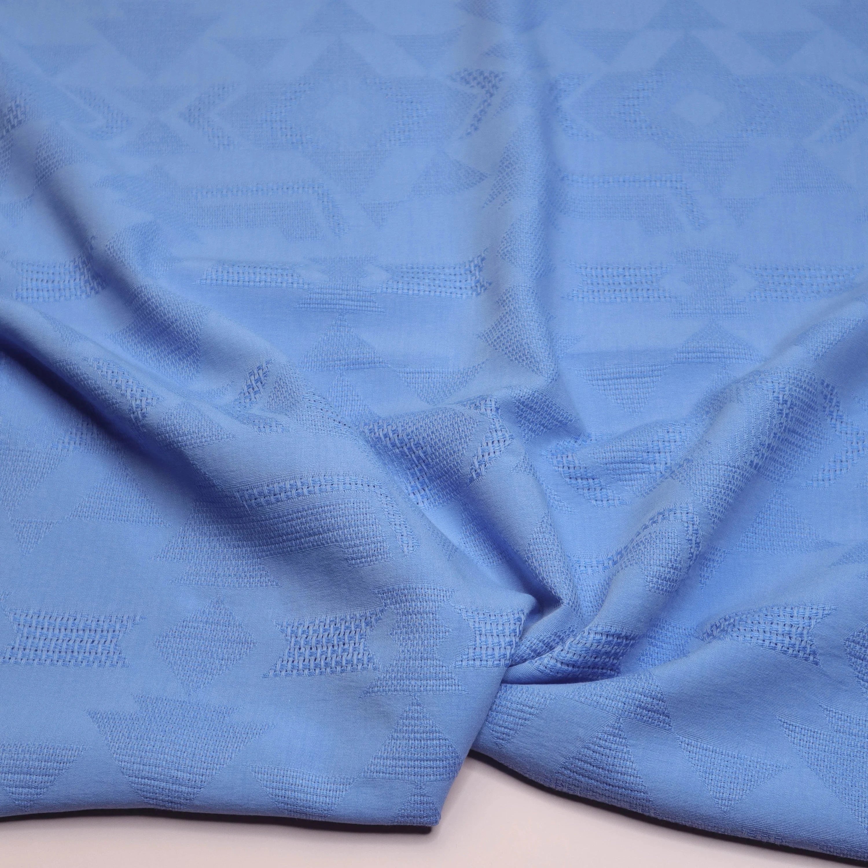 Meet MILK - VITA Jacquard ECOVERO™ Viscose + Cotton in Bright Blue