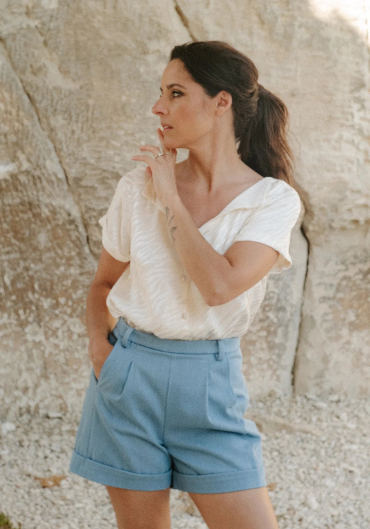 Maison Fauve - PEACOCK Shorts Paper Sewing Pattern