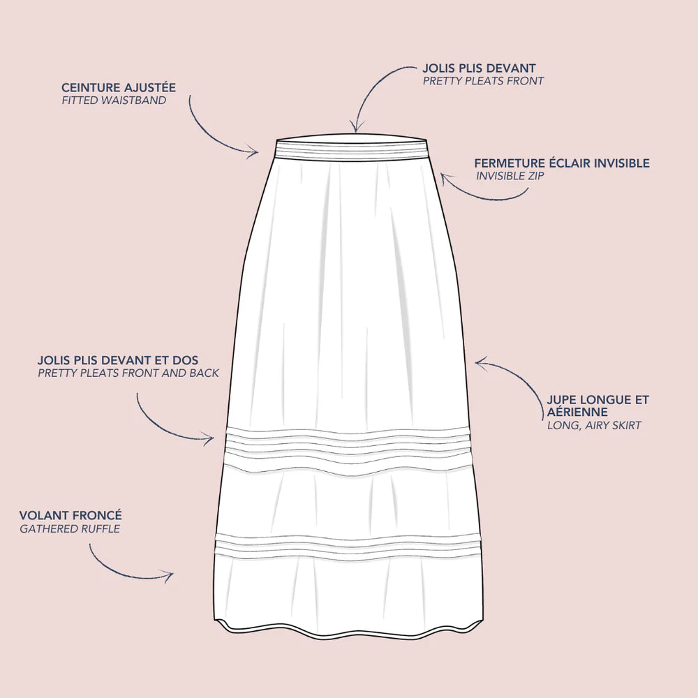Lise Tailor - Rose Marie Skirt Sewing Pattern