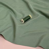 Elegance Sage Plain ECOVERO Viscose Fabric