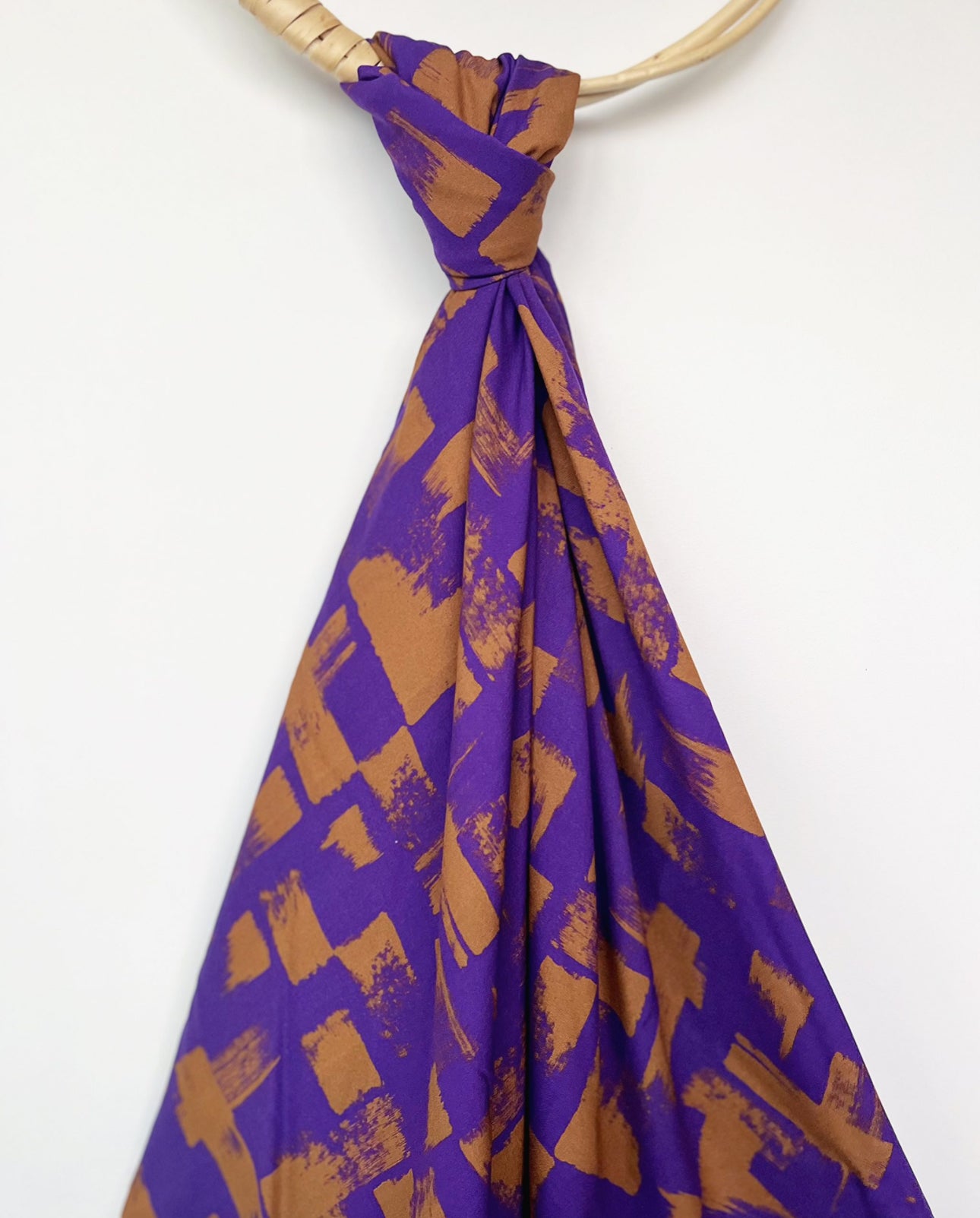 My Dress Made - Purple Rain Viscose Twill Fabric