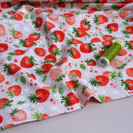 Danish Design - Strawberries Cotton Jersey