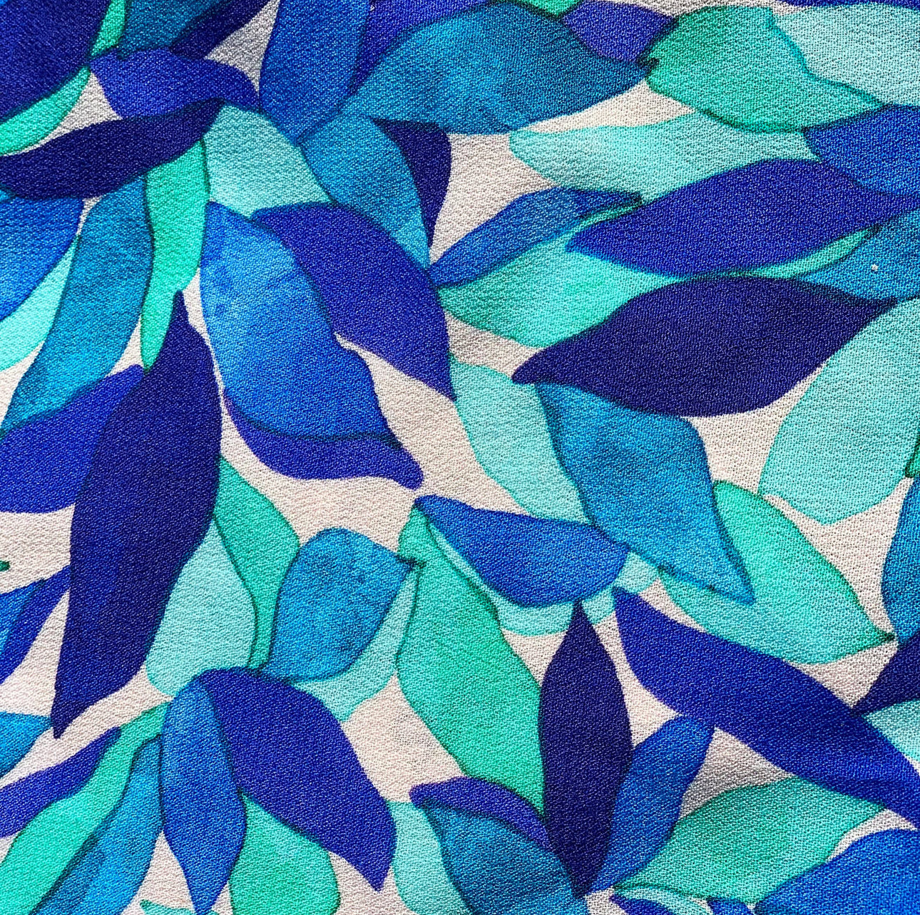 REMNANT 1 Metre - My Dress Made - Azurite Viscose Crepe Fabric