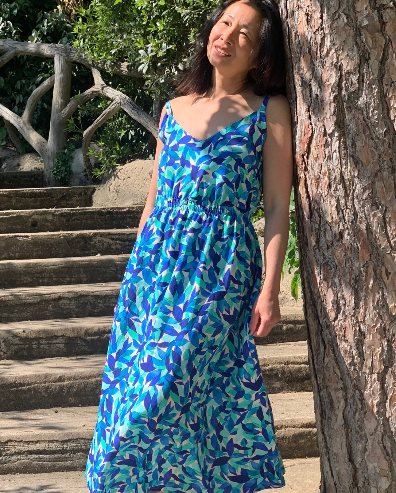 REMNANT 1 Metre - My Dress Made - Azurite Viscose Crepe Fabric