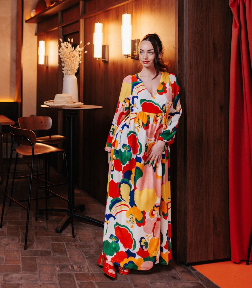 Cousette - Flora Viva Viscose Fabric