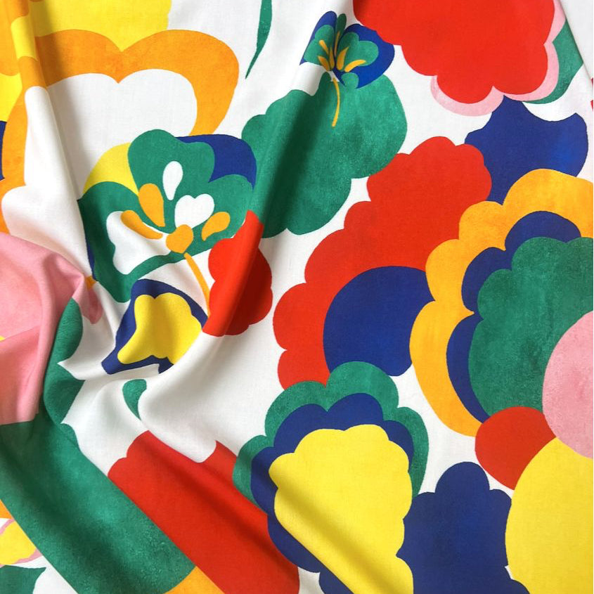 Cousette - Flora Viva Viscose Fabric