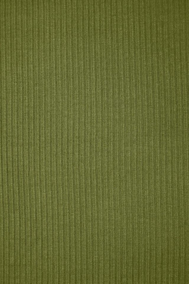 Derby Ribbed Jersey Tea Green with TENCEL™ Modal Fibres