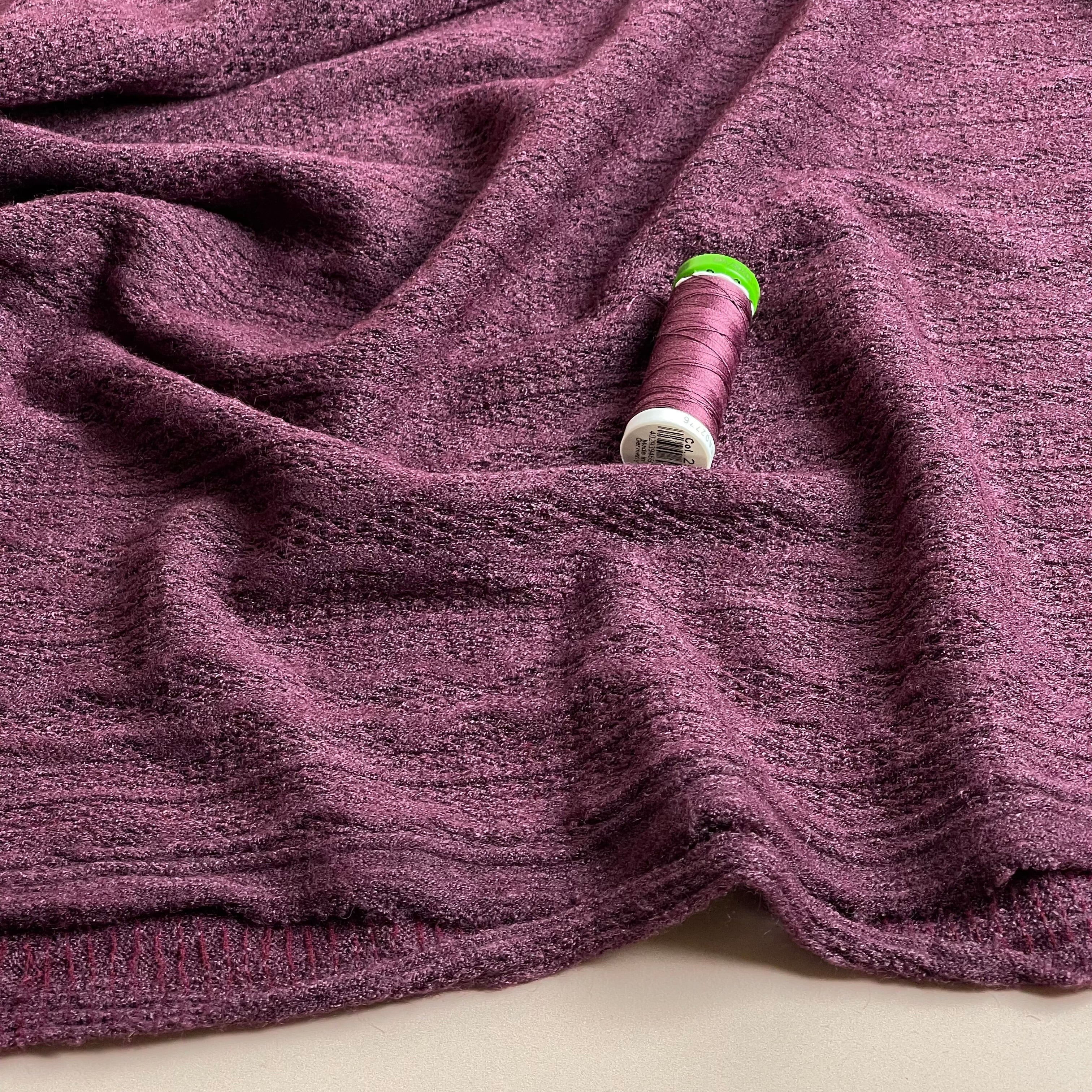 Sewing Kit - The Tabor Sweater in Merino Wool & Lace Knit Jersey - Multiple Colour & Fabric options