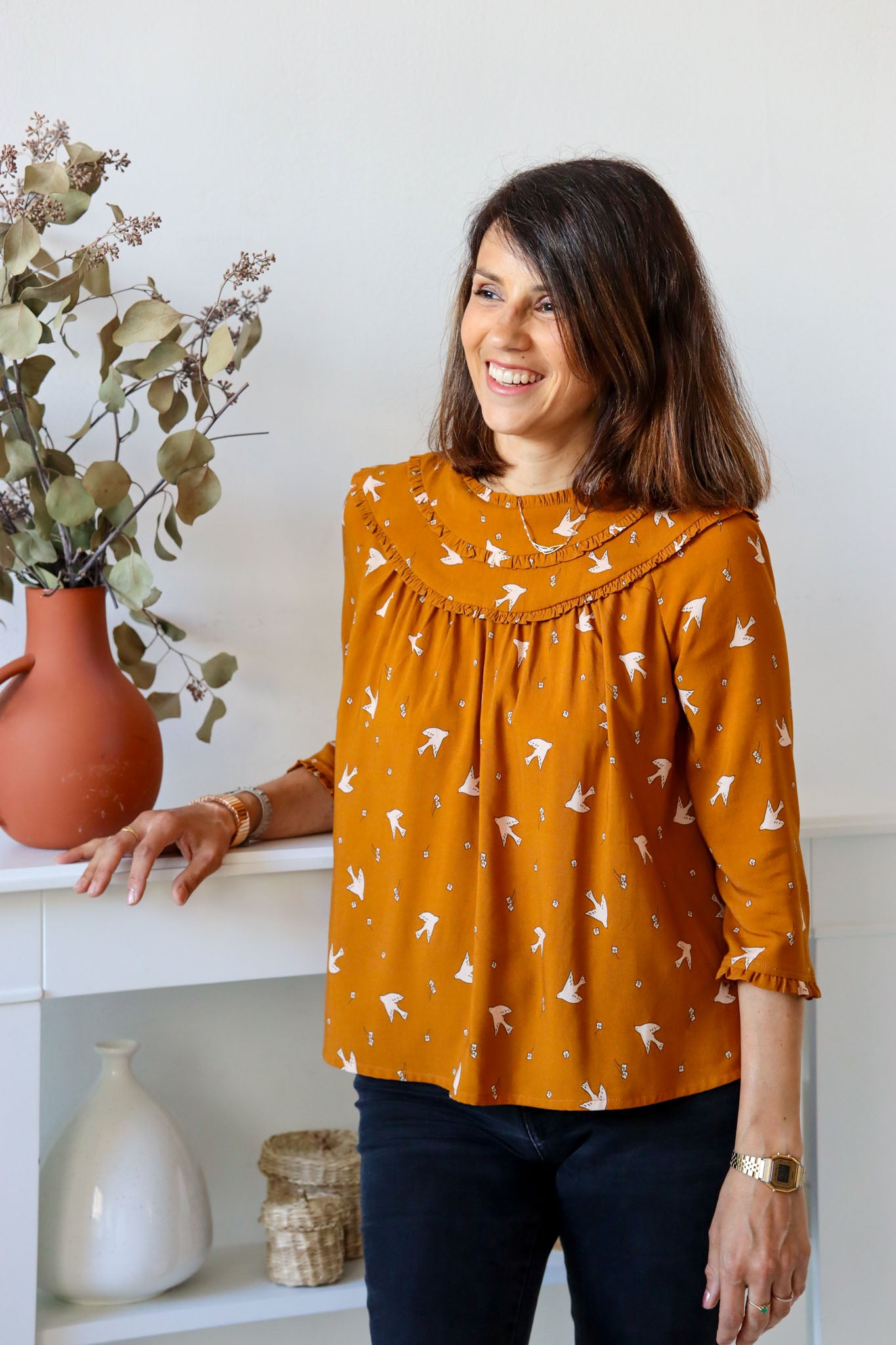 Lise Tailor - Delicate Blouse Sewing Pattern