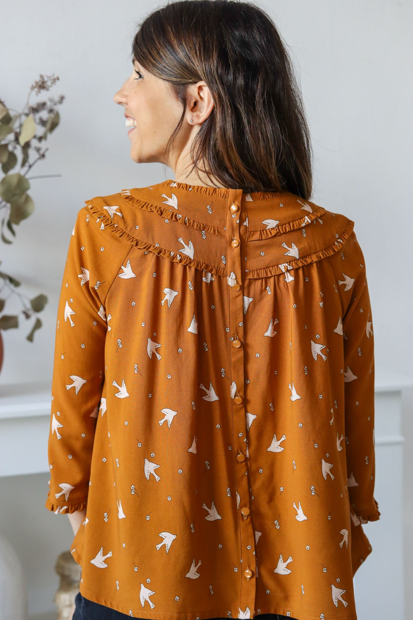 Lise Patterns Lise Tailor - Delicate Blouse Sewing Pattern – Lamazi Fabrics