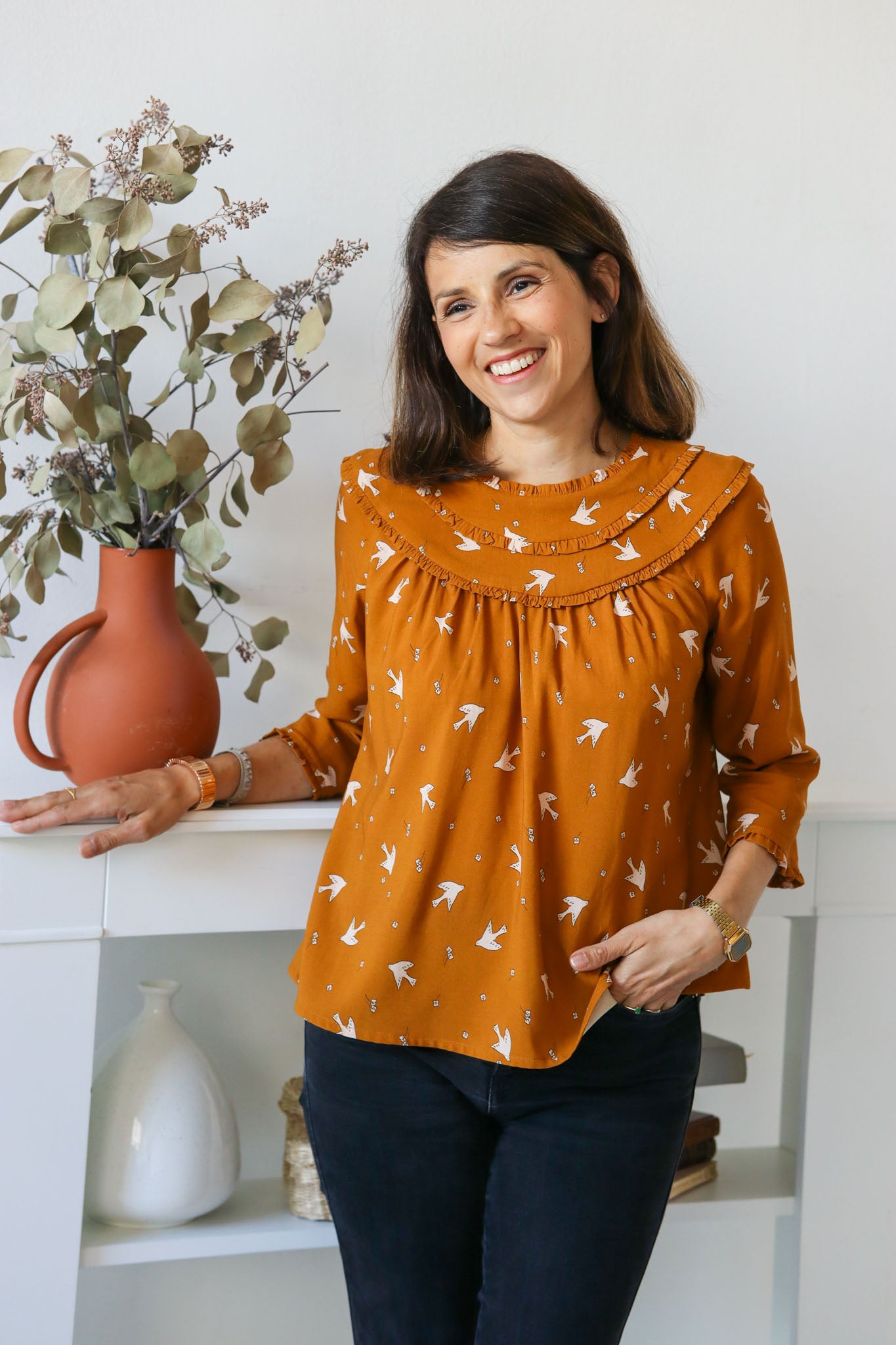 Lise Tailor -Delicate Blouse Sewing Pattern