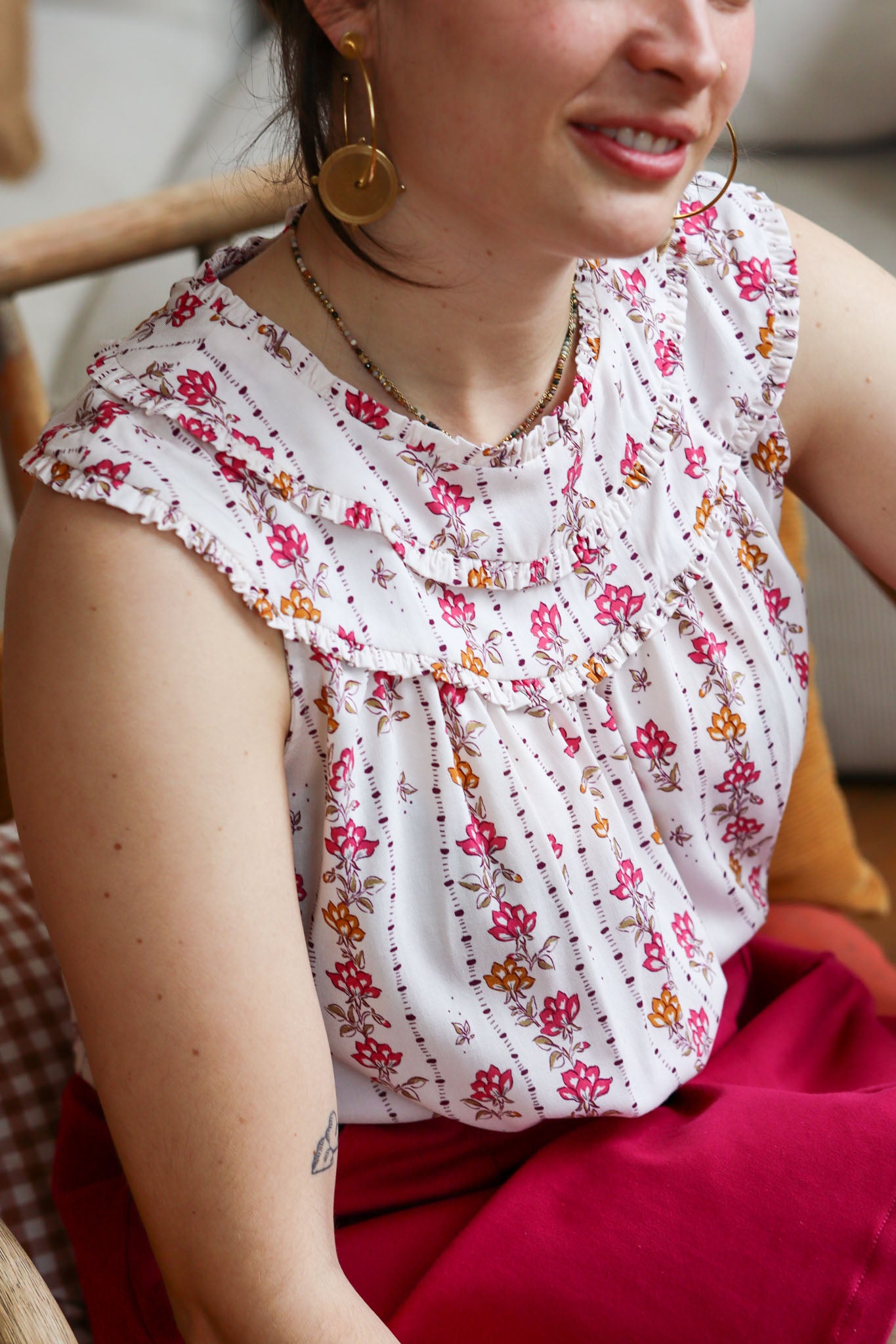 Lise Patterns Lise Tailor - Delicate Blouse Sewing Pattern – Lamazi Fabrics