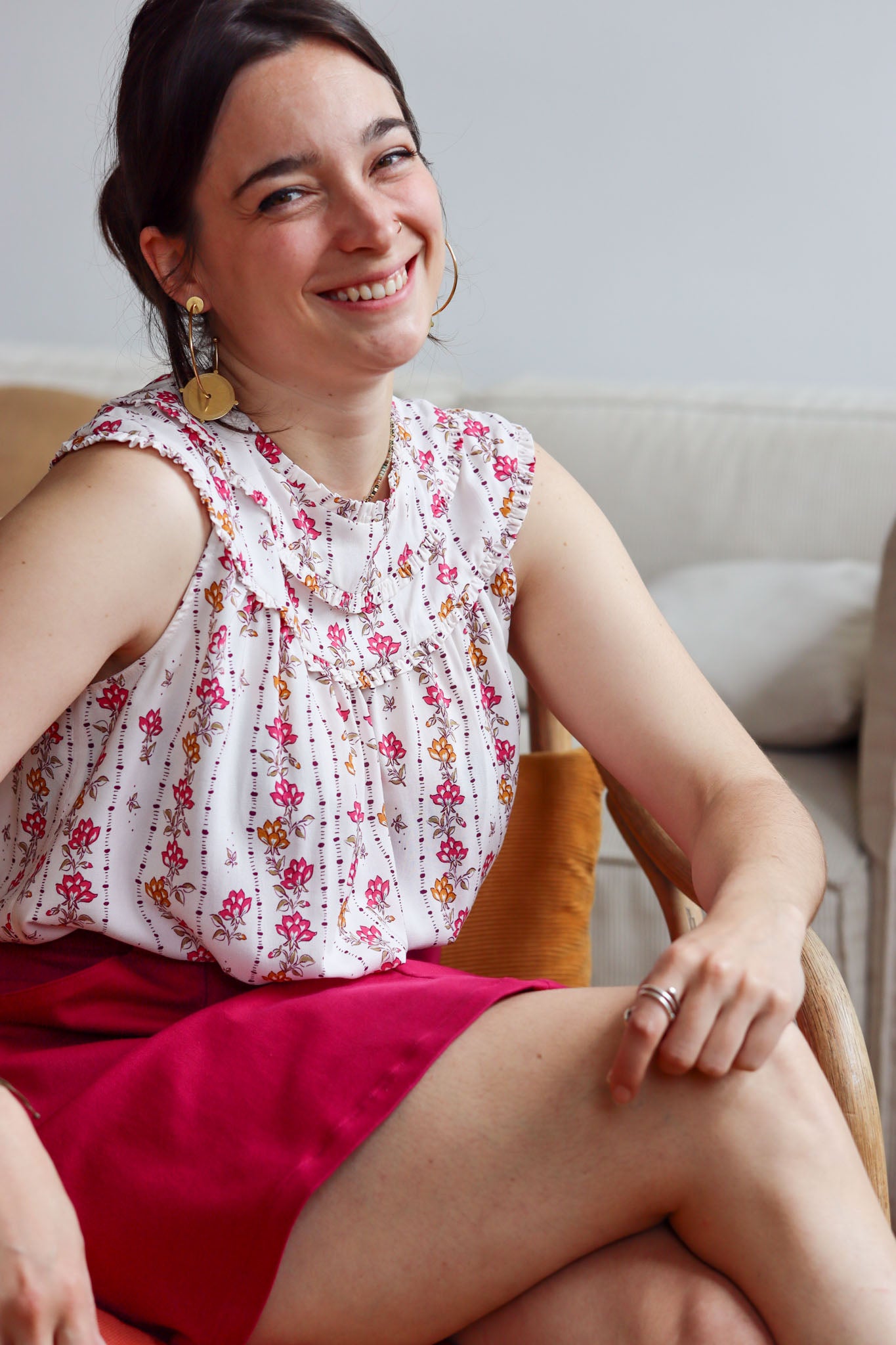 Lise Patterns Lise Tailor - Delicate Blouse Sewing Pattern – Lamazi Fabrics