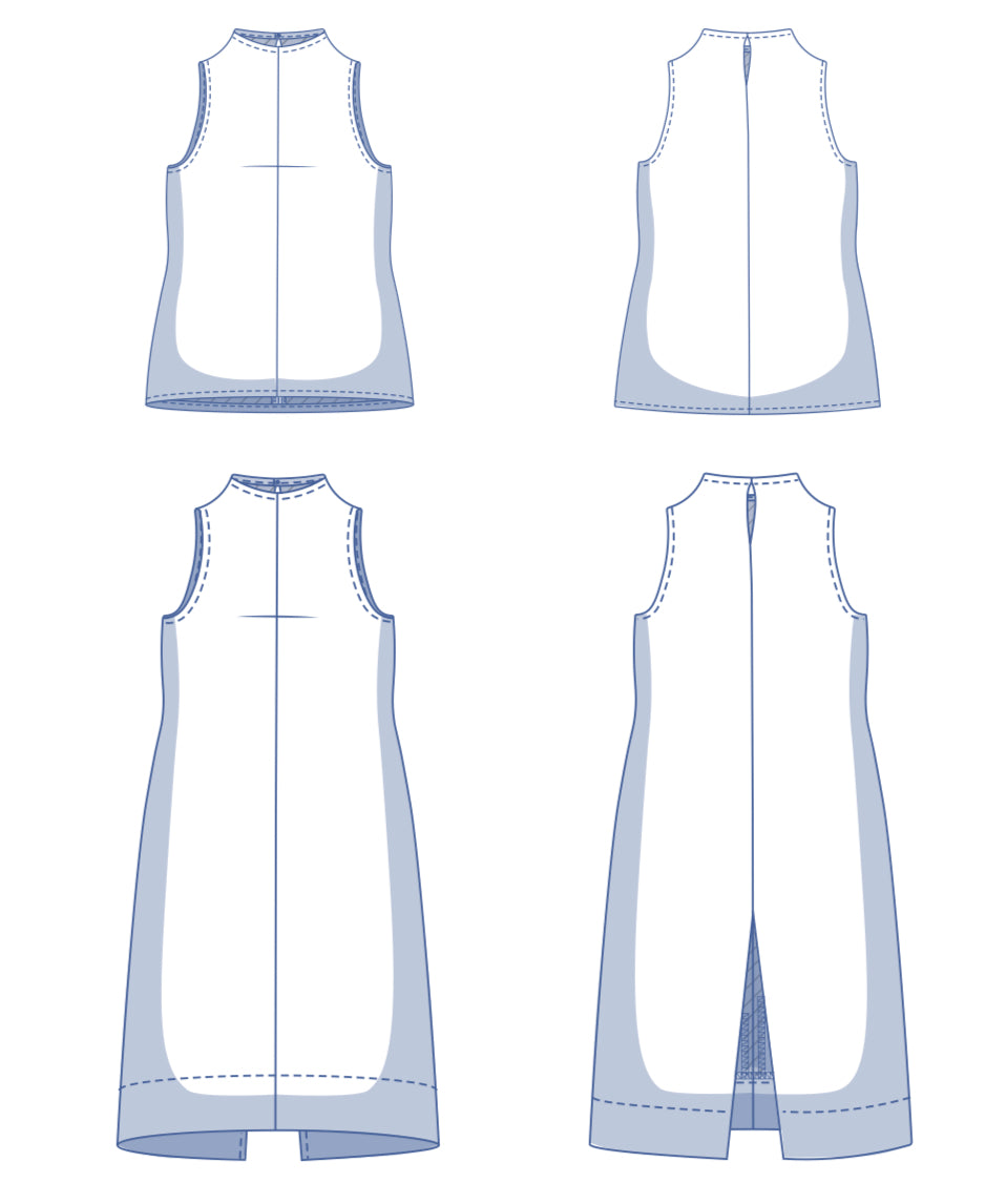 Fibre Mood - LUMEN Dress Sewing Pattern