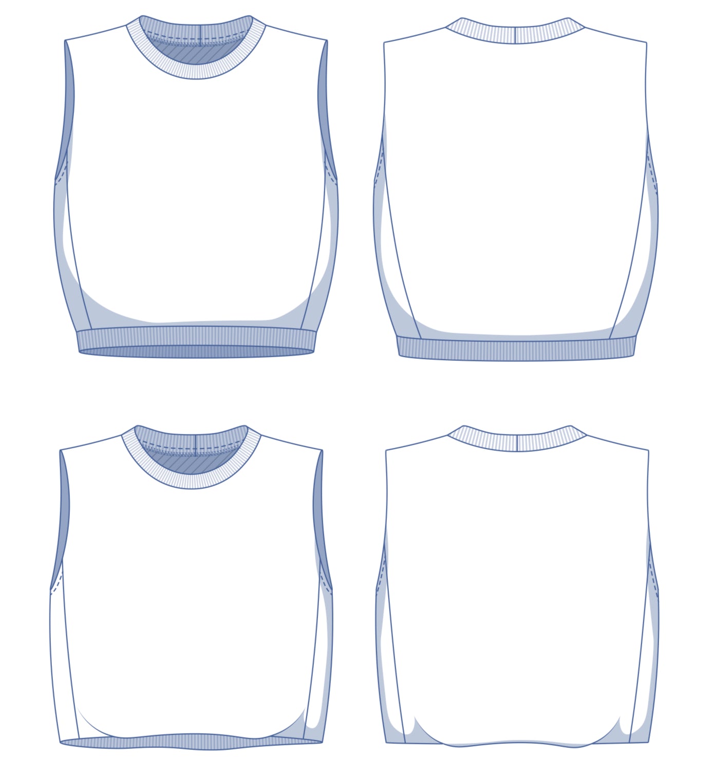 Fibre Mood - MAELA Top Sewing Pattern