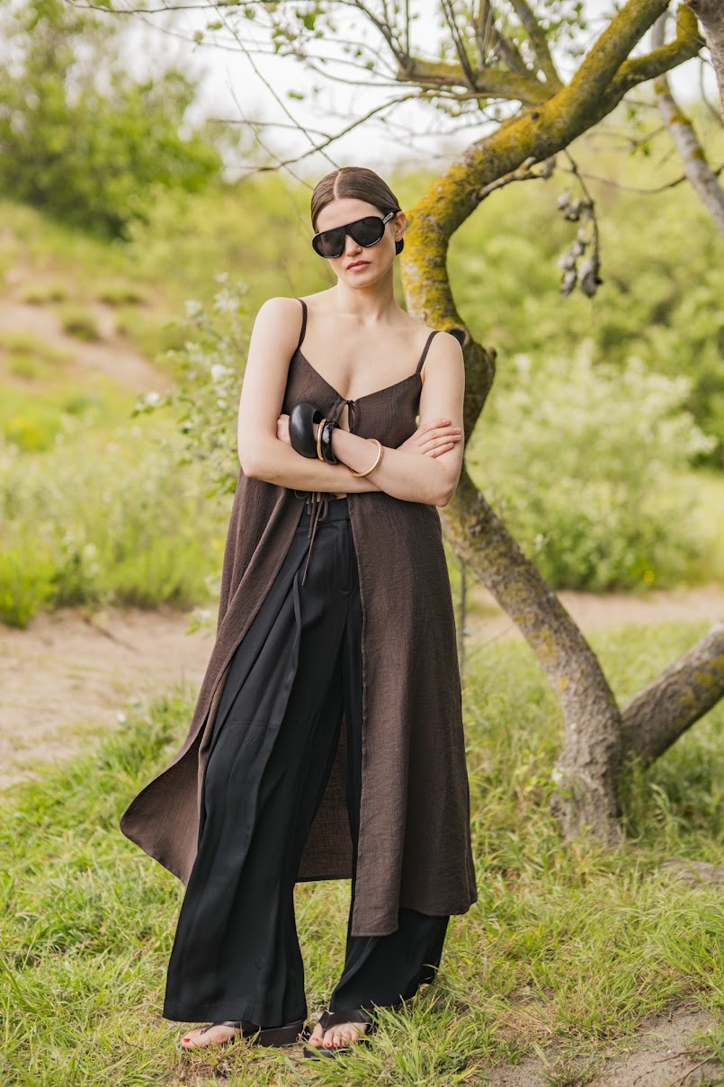 Fibre Mood - AMAYA Top / Beach Cover Up Sewing Pattern