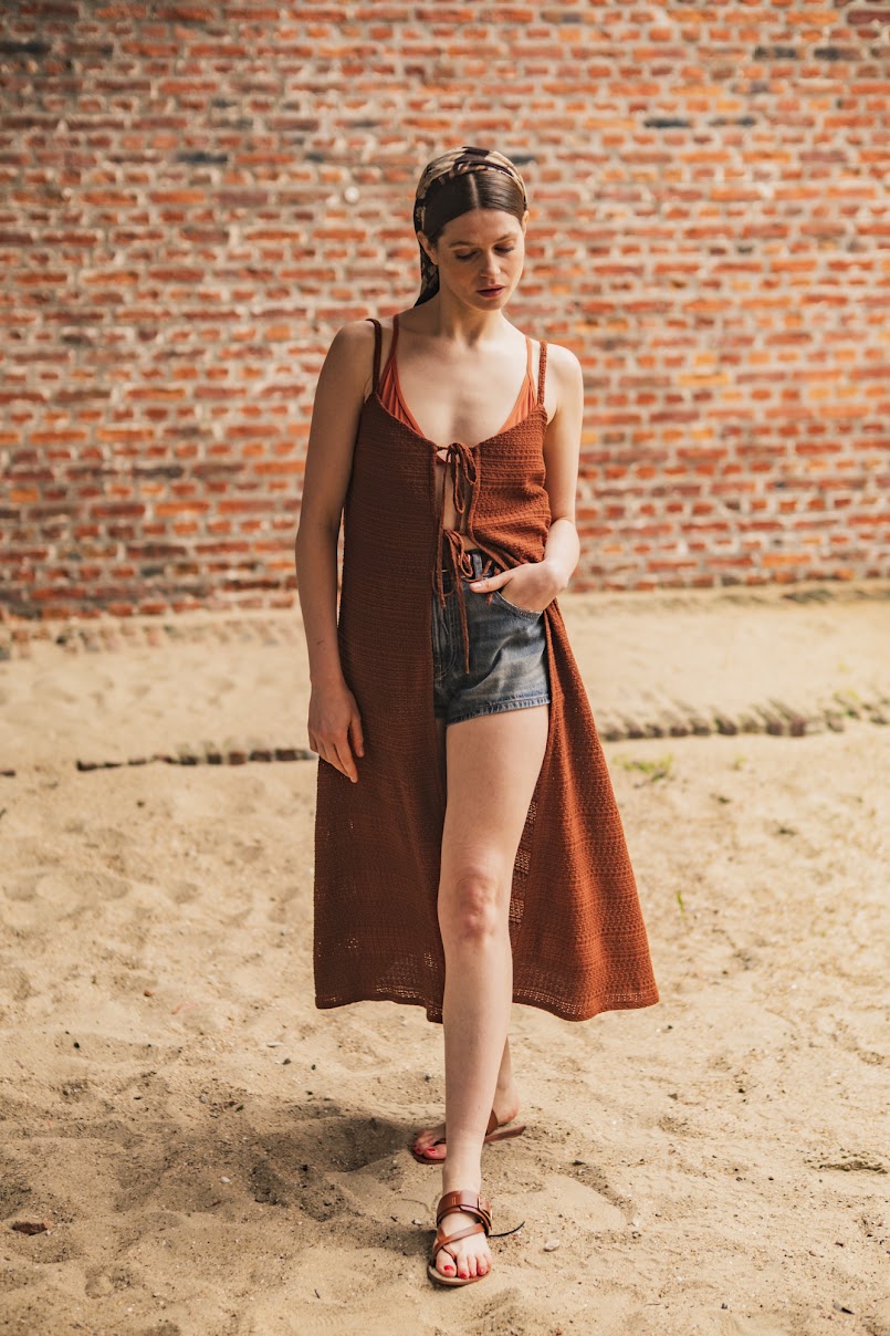 Fibre Mood - AMAYA Top / Beach Cover Up Sewing Pattern