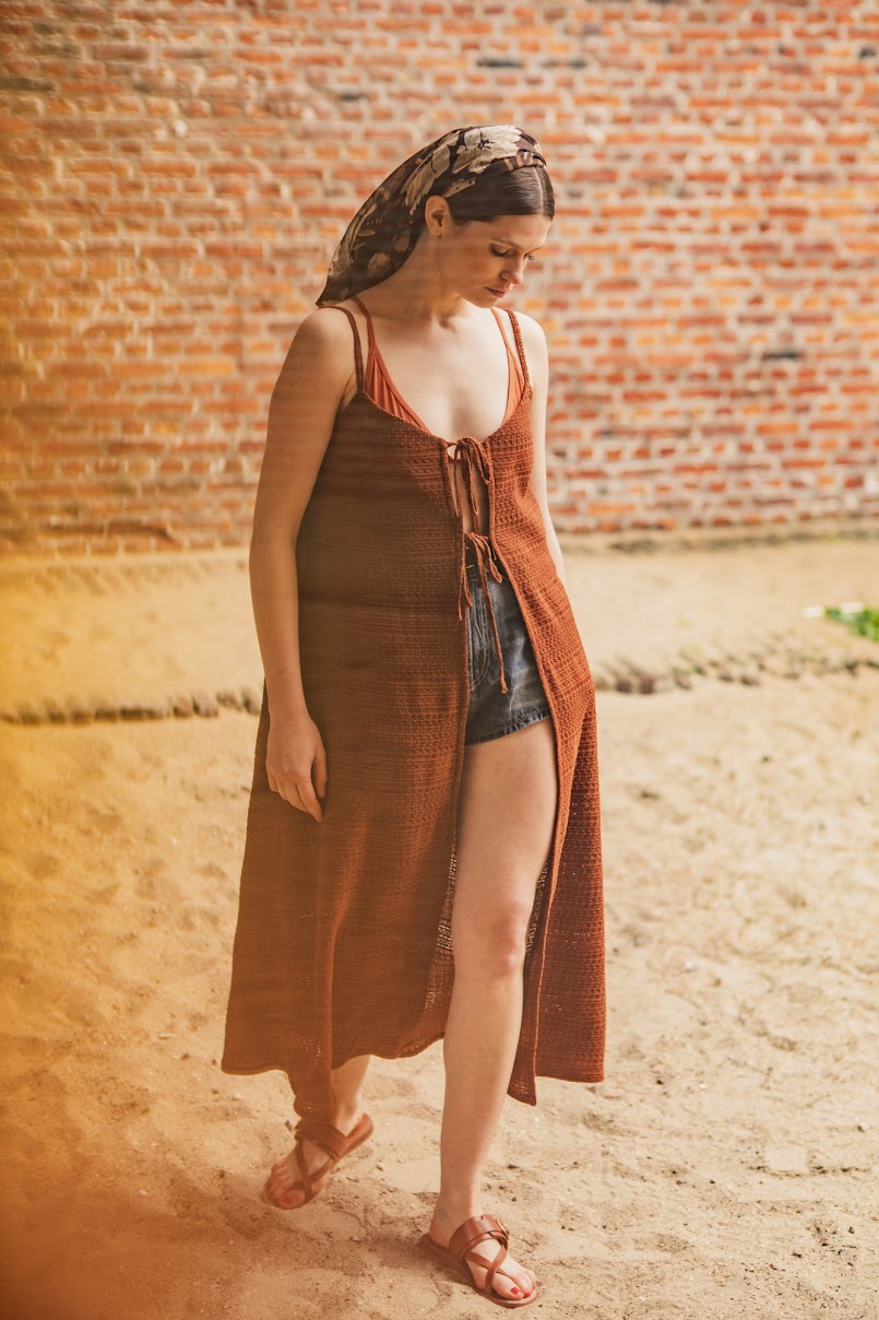 Fibre Mood - AMAYA Top / Beach Cover Up Sewing Pattern