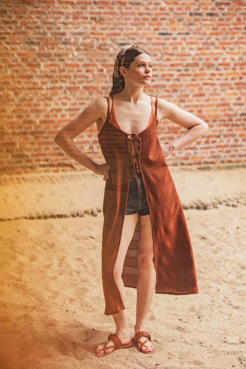 Fibre Mood - AMAYA Top / Beach Cover Up Sewing Pattern