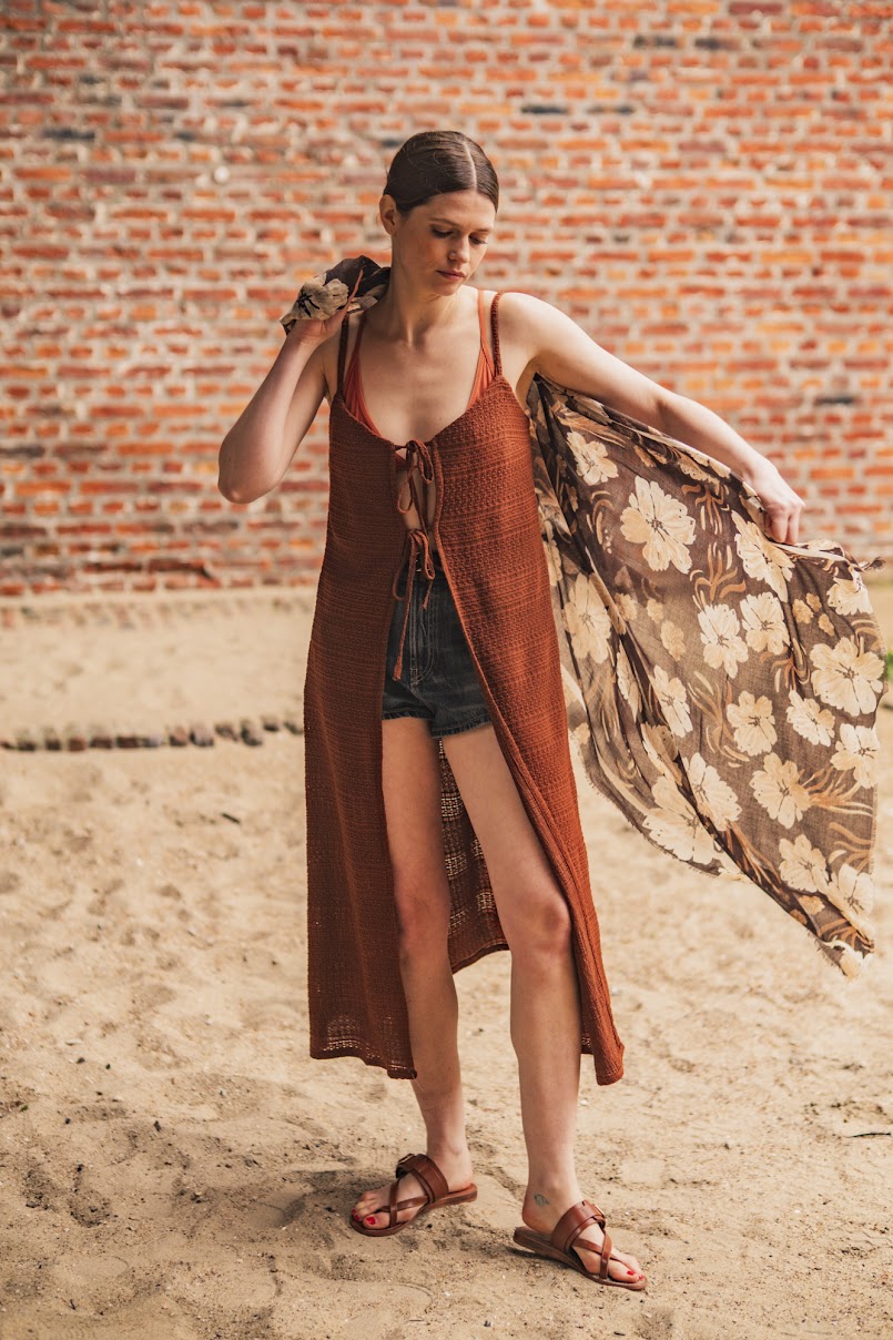 Fibre Mood - AMAYA Top / Beach Cover Up Sewing Pattern