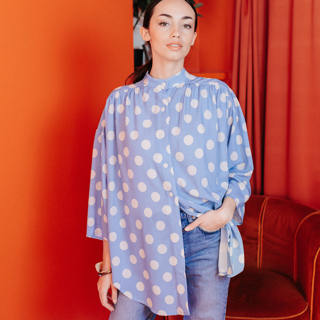 Sewing Kit - Gariguette Dress or Blouse Cousette Viscose