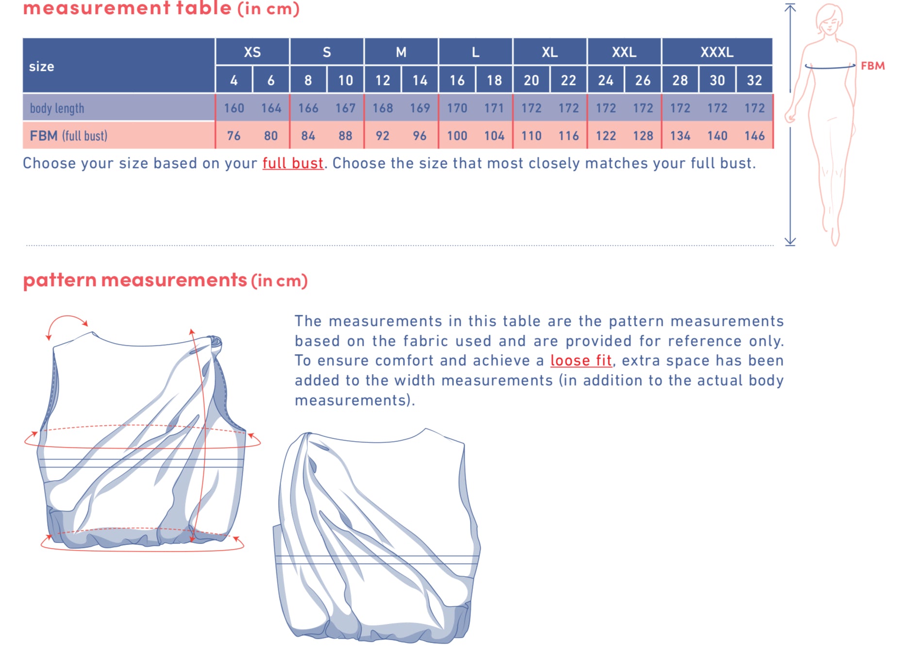Fibre Mood - ELINOR Top Sewing Pattern