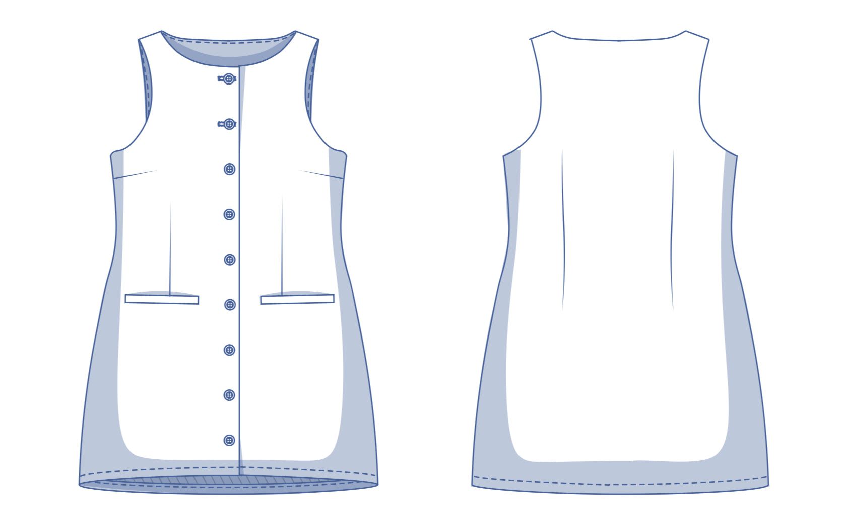 Fibre Mood - FRANKIE Dress Sewing Pattern