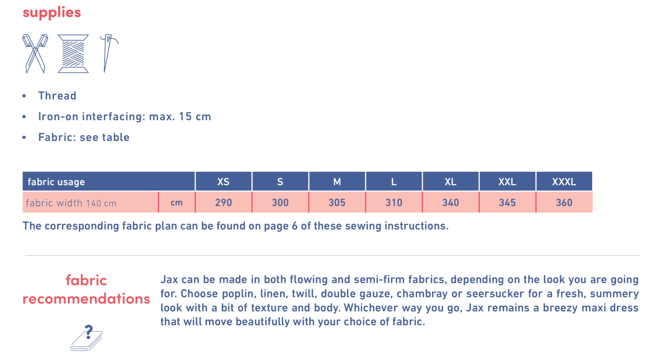 Fibre Mood - JAX Dress Sewing Pattern