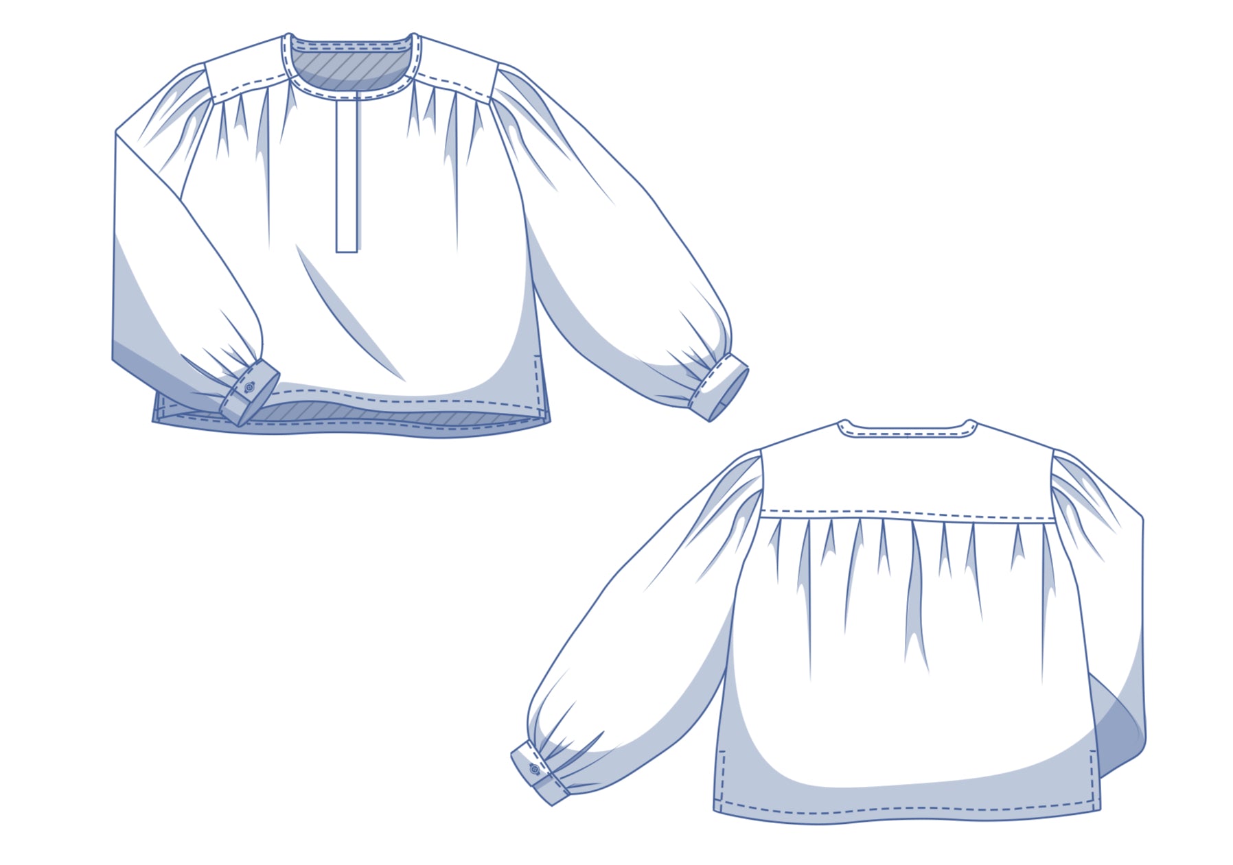 Fibre Mood - MARIS Top Sewing Pattern