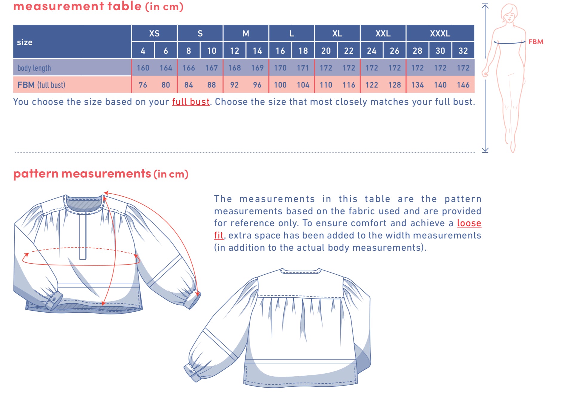Fibre Mood - MARIS Top Sewing Pattern