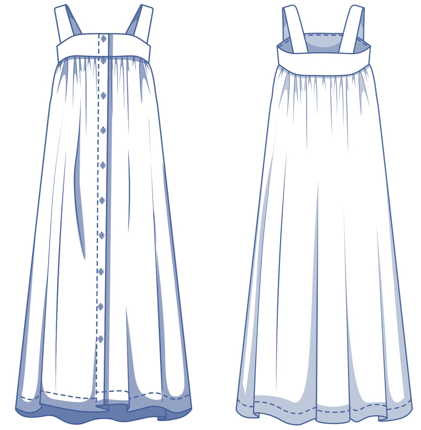 Fibre Mood - STORM Dress Sewing Pattern