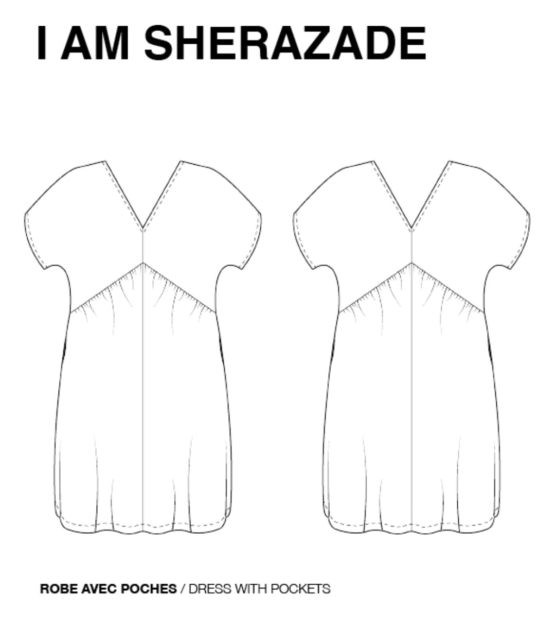 I AM - Sherazade Dress Sewing Pattern