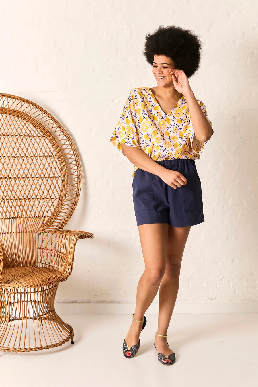 Atelier Jupe - Billie Top & Finn Shorts Sewing Pattern