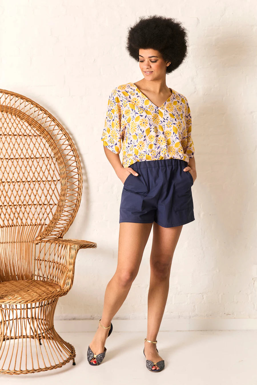 Atelier Jupe - Billie Top & Finn Shorts Sewing Pattern