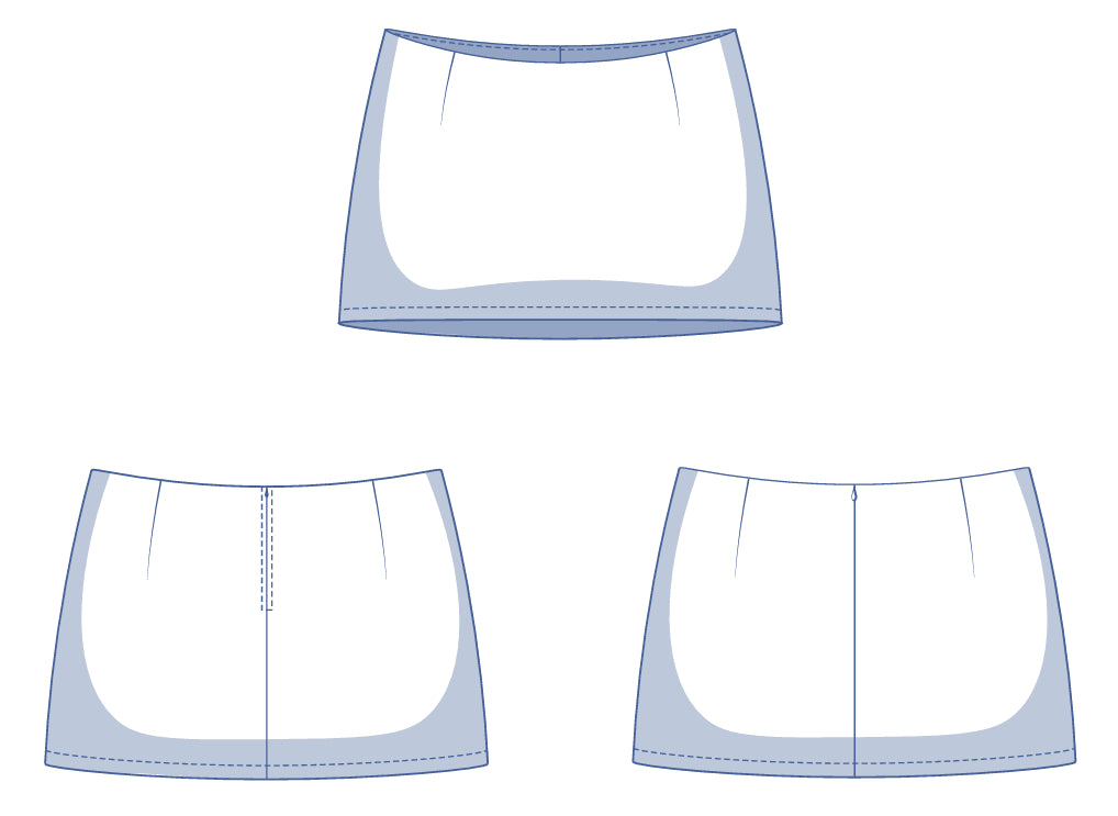 Fibre Mood - ROSEMARY Skirt Sewing Pattern
