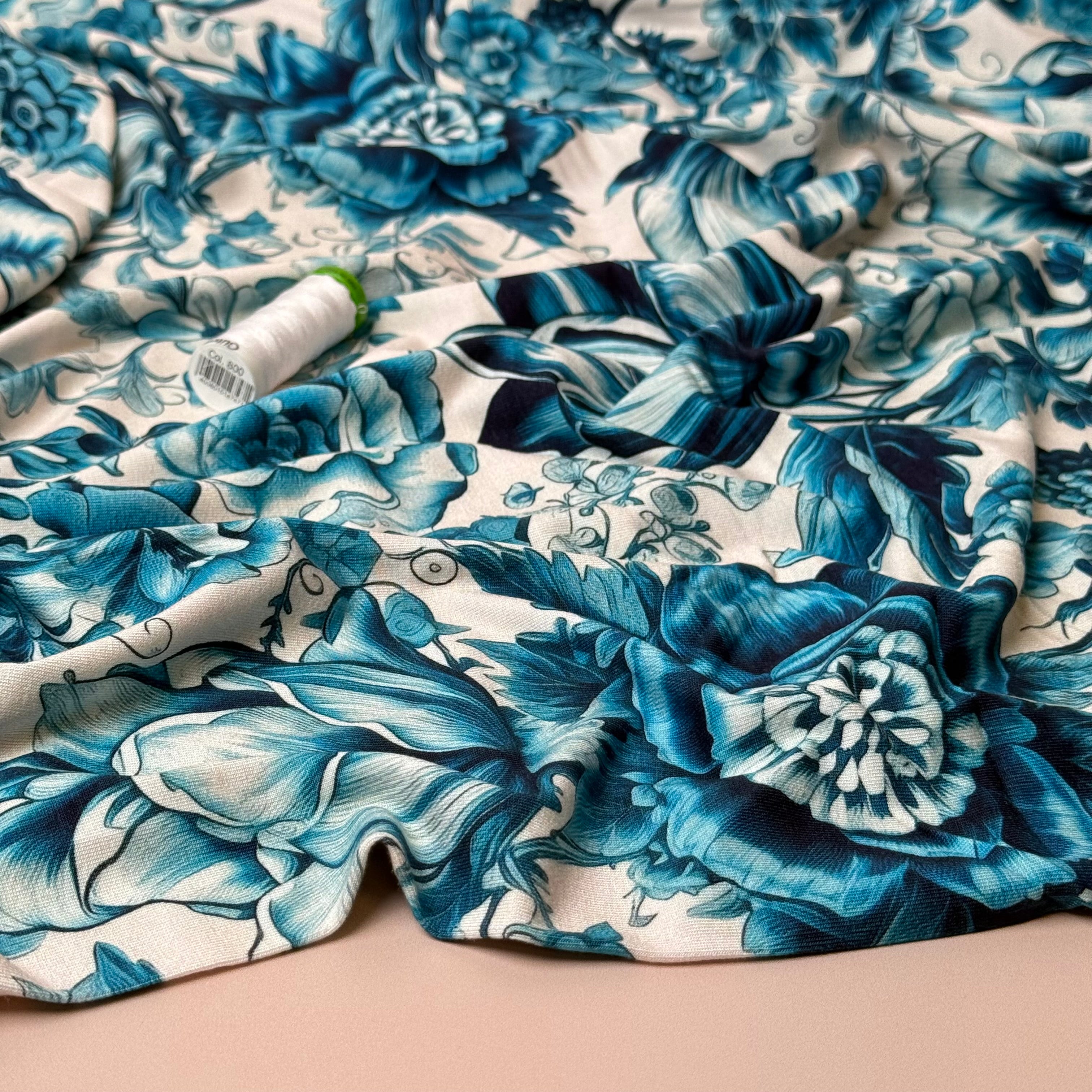 Danish Design - Ocean Florals ECOVERVO™ Viscose Jersey
