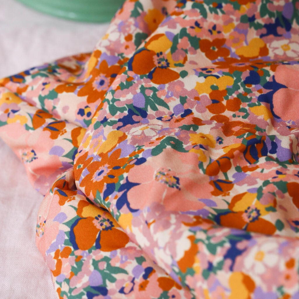 Lise Tailor - Gold Rush Viscose Fabric