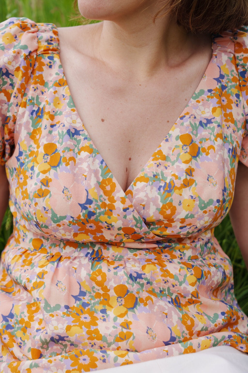 Lise Tailor - Gold Rush Viscose Fabric