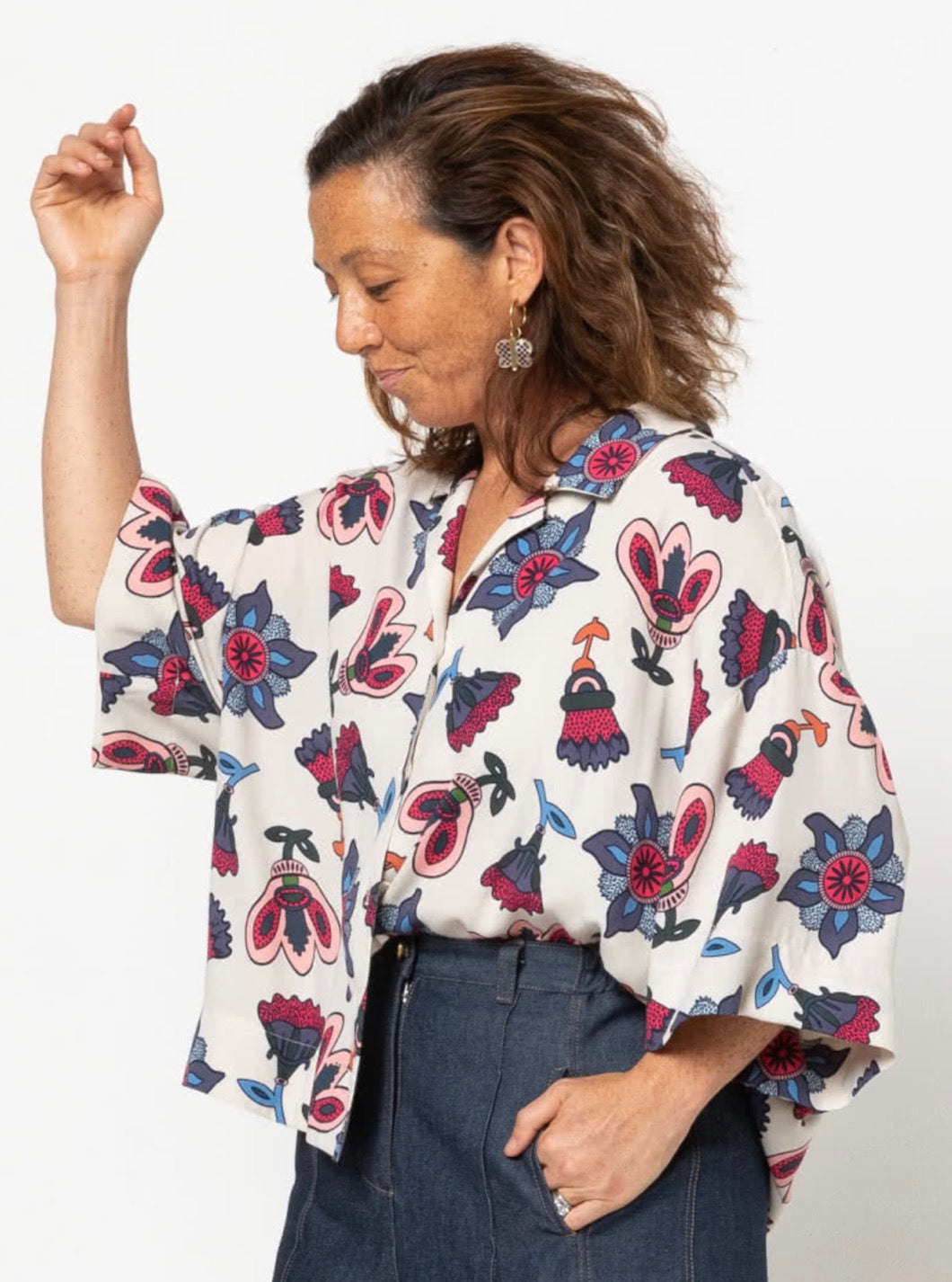 Style ARC - Albie Woven Shirt (Sizes 18 - 30)  Sewing Pattern