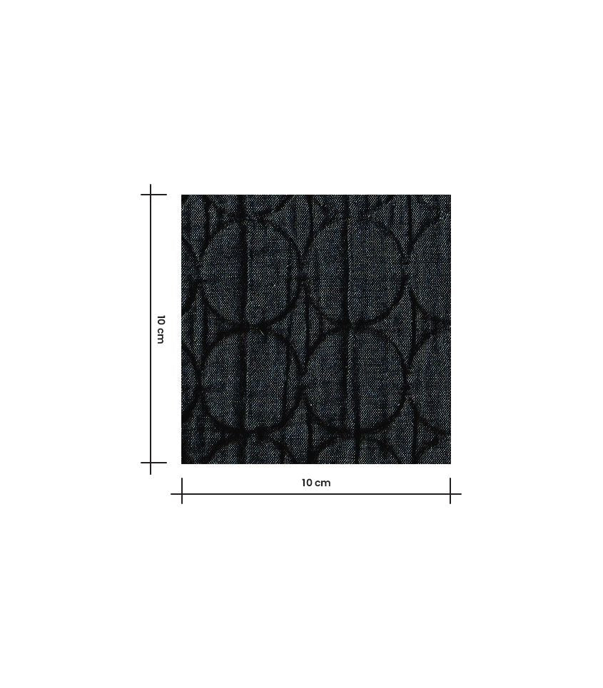 Cousette - Quilted Circle Jacquard Fabric