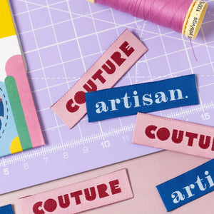 Little Rosy Cheeks - "Couture / Artisan" Printed Labels