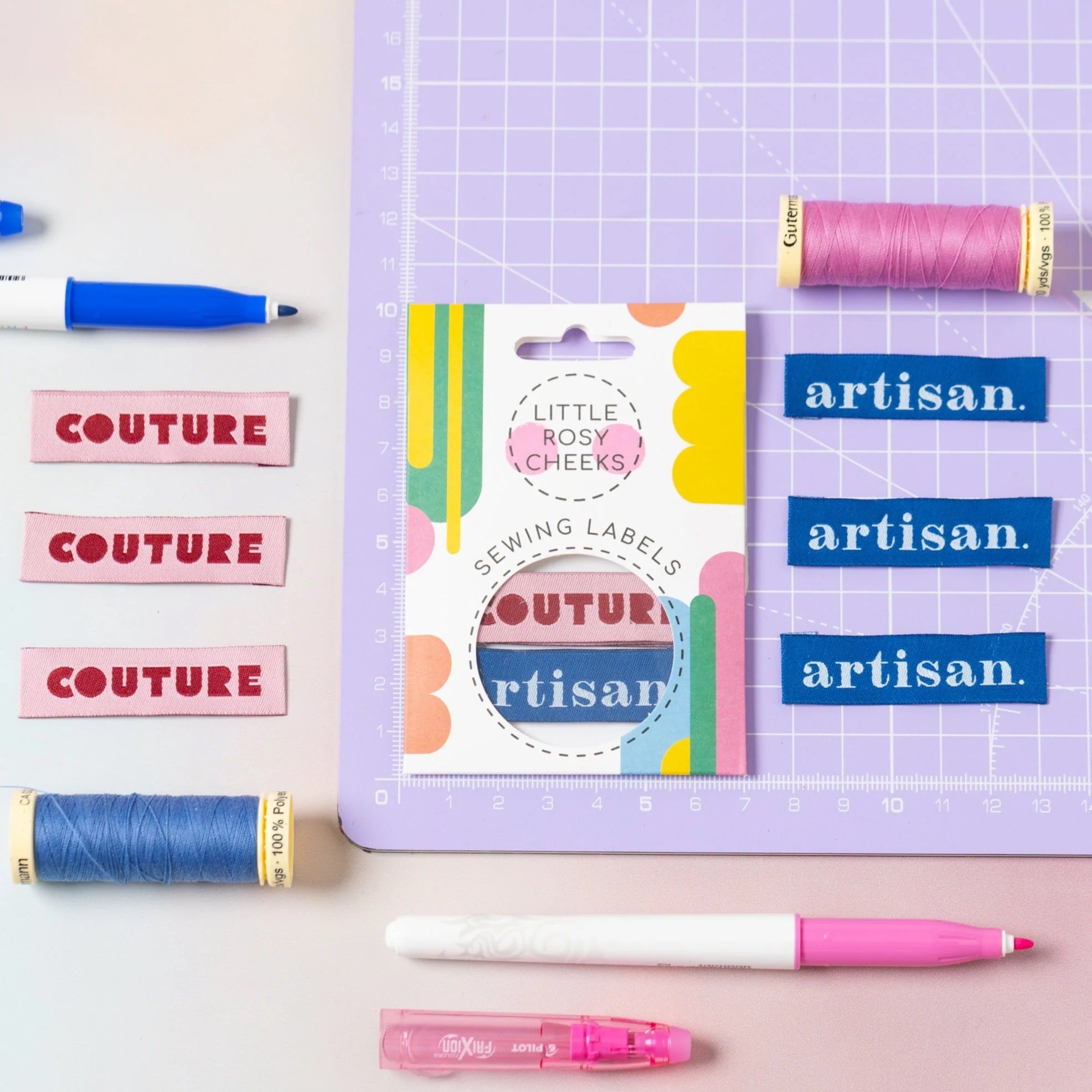 Little Rosy Cheeks - "Couture / Artisan" Printed Labels